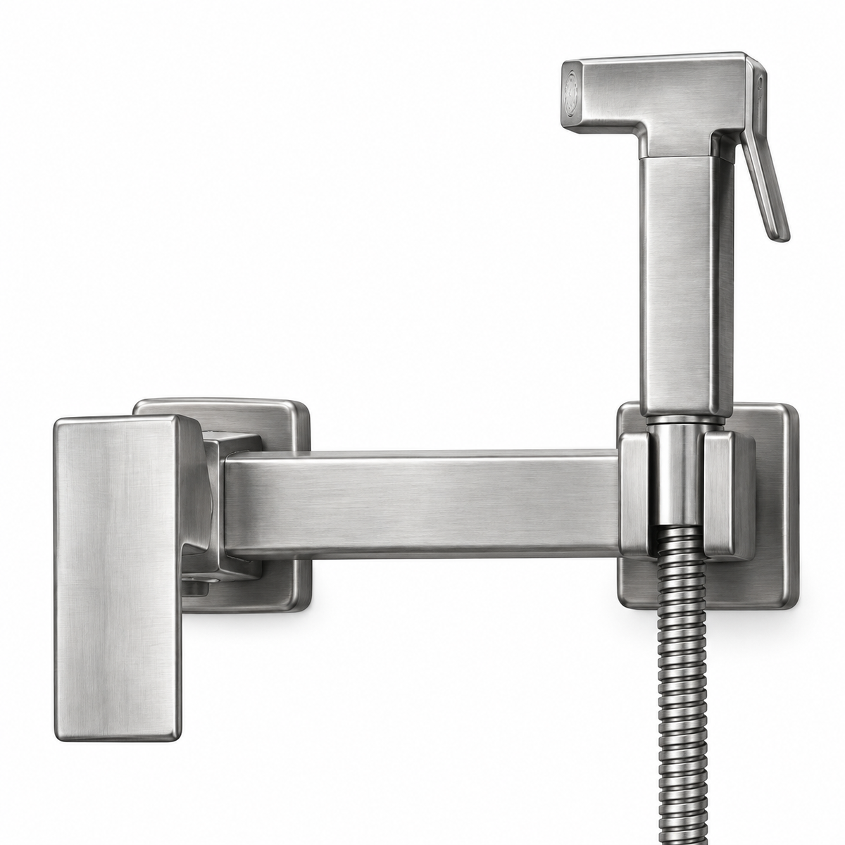 YunSaGa Y119914M Matte Bidet Spray with Wall-Mounted Mixer