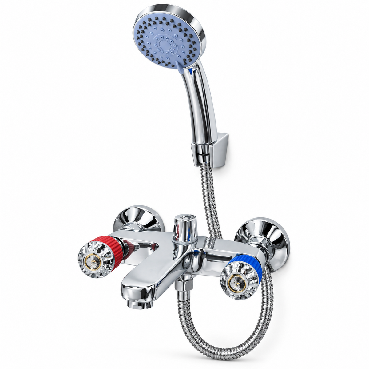 EKKO E161023C Chrome Bath & Shower Mixer with Hand Shower